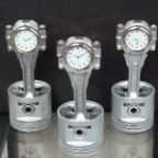 V8 Pistons Clocks